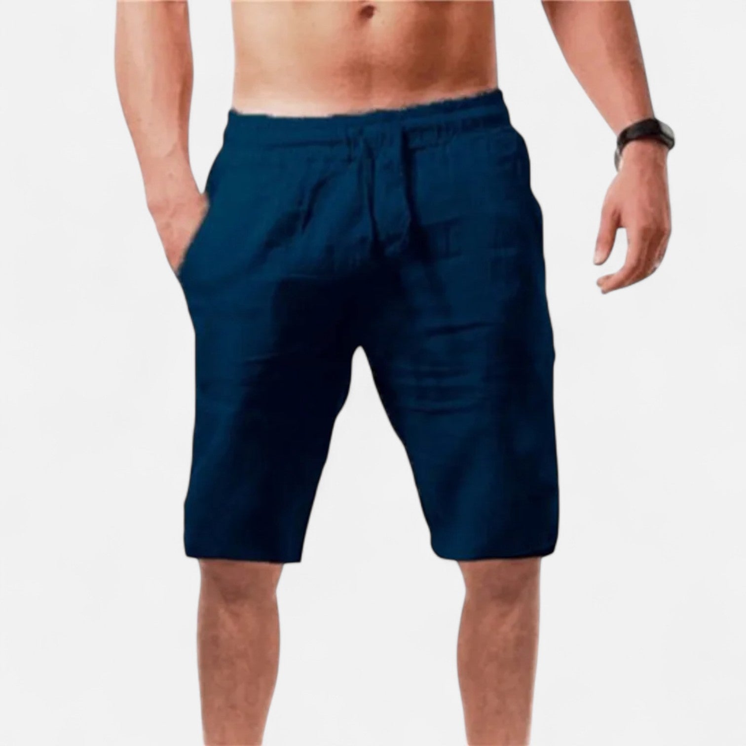 Ancienne Monde | Short en Lin pour Homme – Légèreté et Respirabilité, Incontournable de l’Été