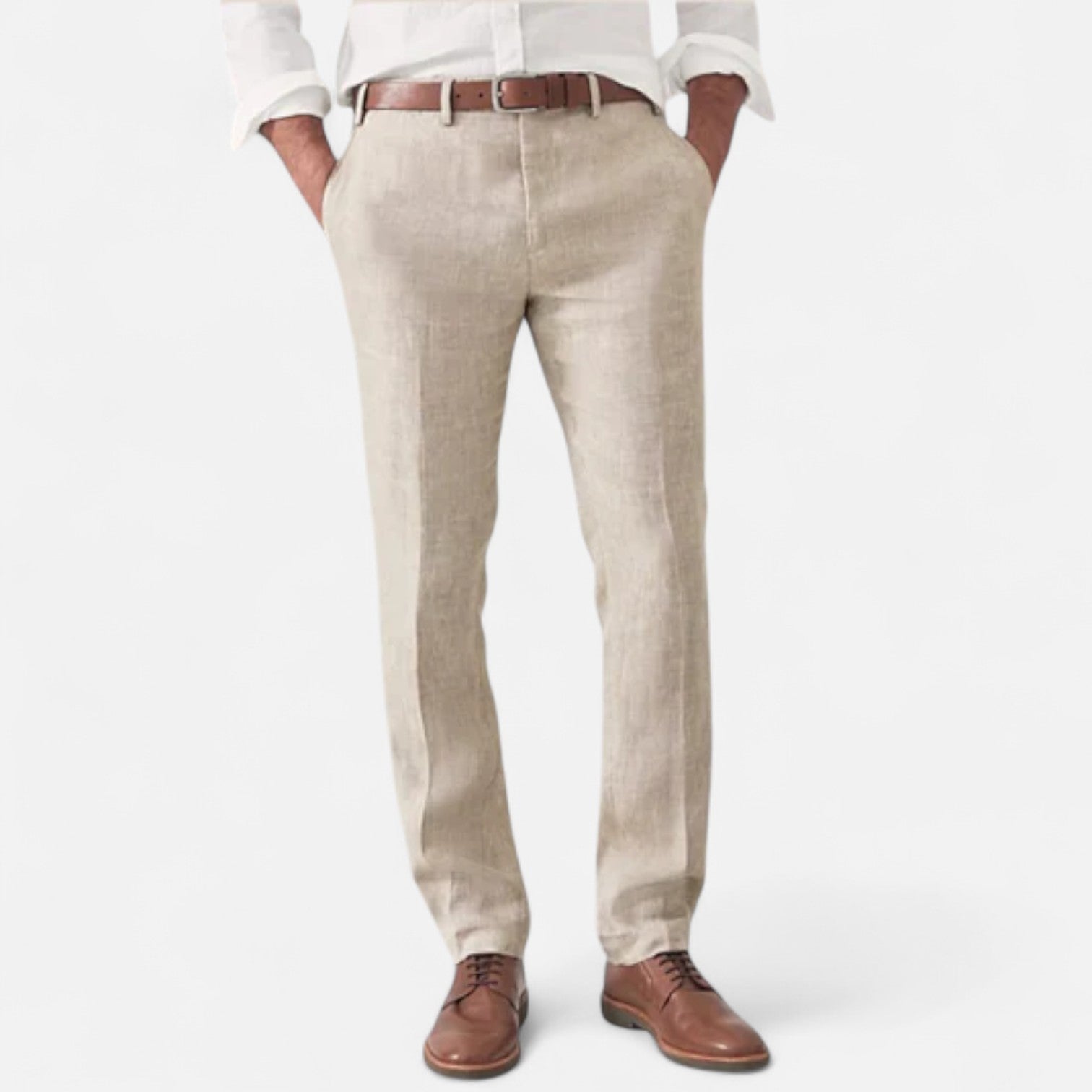 Ancienne Monde | Pantalon Tailleur pour Homme – Coupe Élégante, Polyvalence Quotidienne