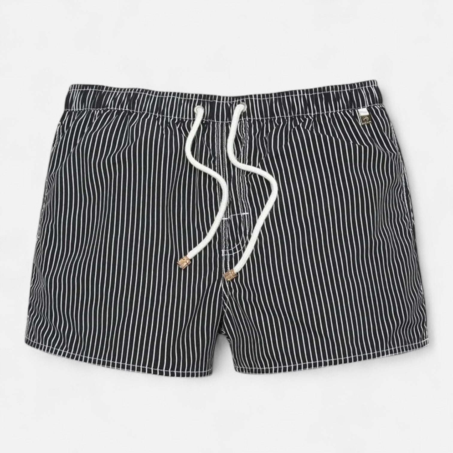 Ancienne Monde | Short Rayé en Lin pour Homme