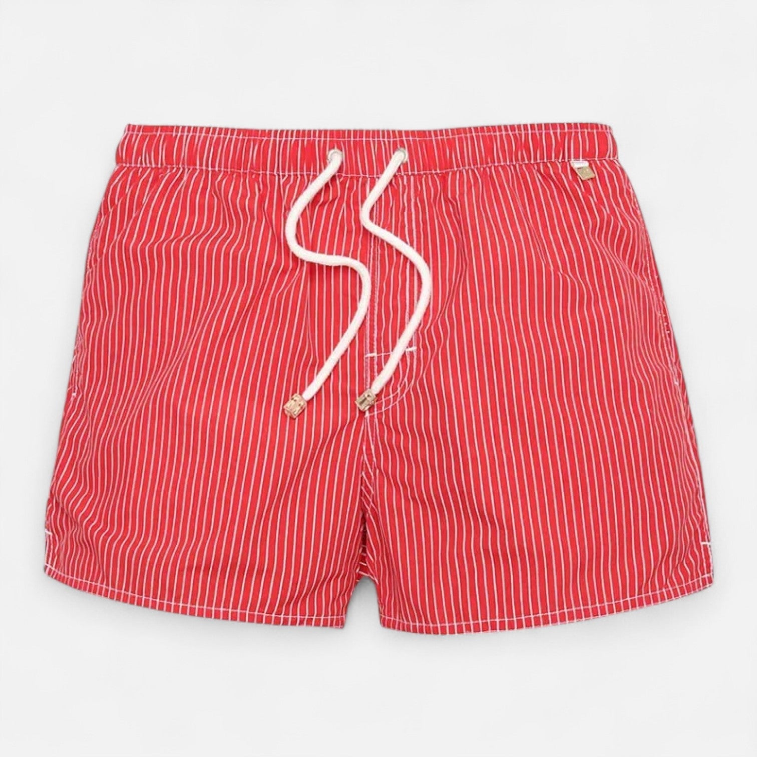 Ancienne Monde | Short Rayé en Lin pour Homme