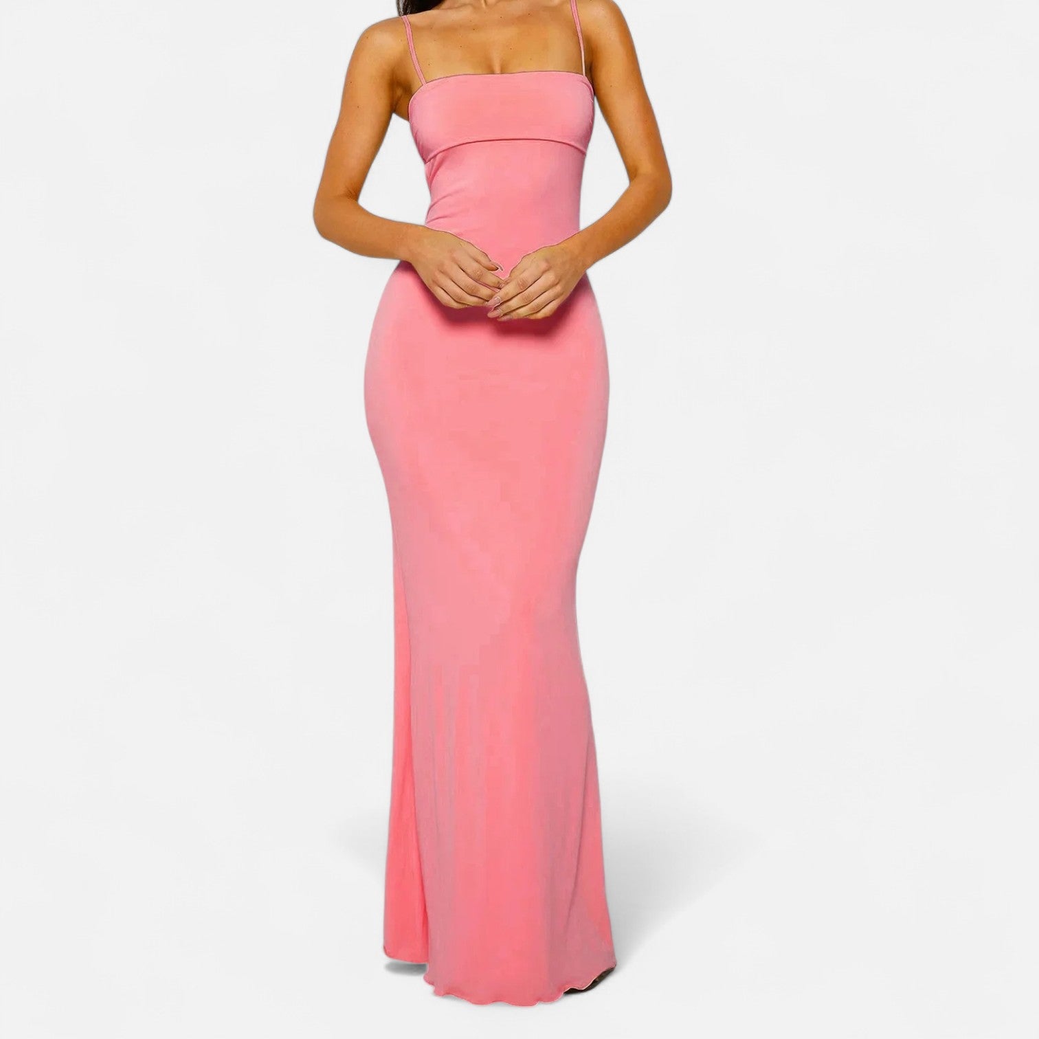 Ancienne Monde | Robe Longue Dos Nu pour Femme – Drapé Élégant, Séduction Moderne du Soir
