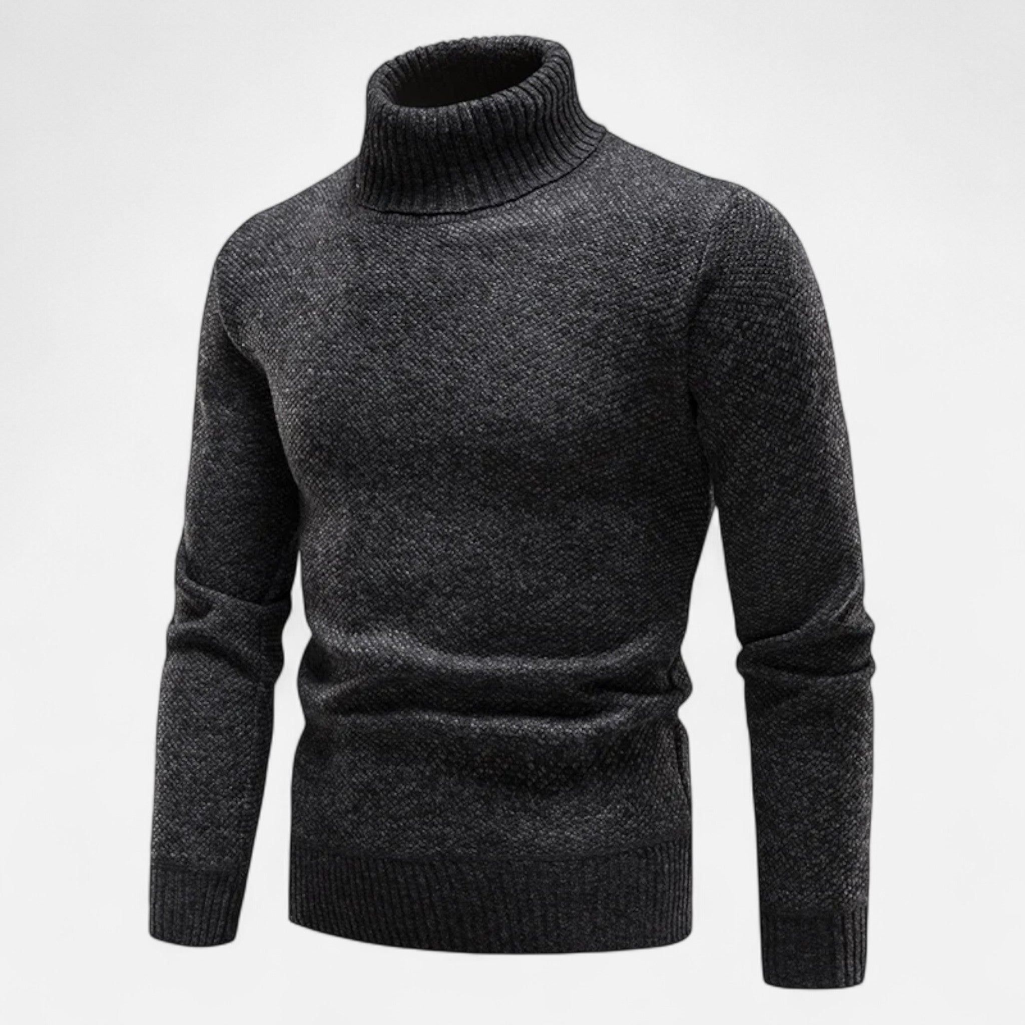 Ancienne Monde | Camisola Polar Homem Gola Alta Slim Fit