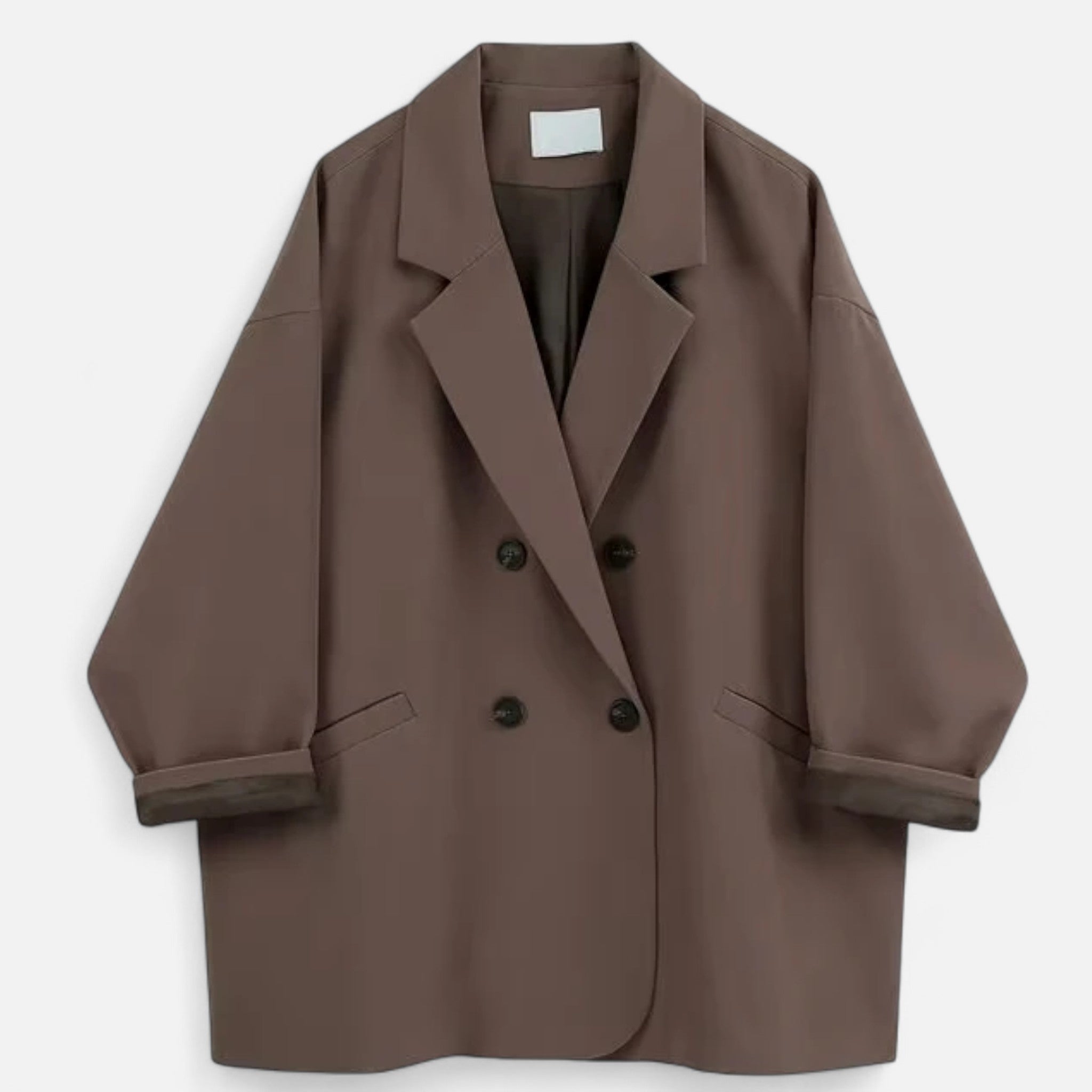 Ancienne Monde | Blazer Femme Ample Élégance Décontractée