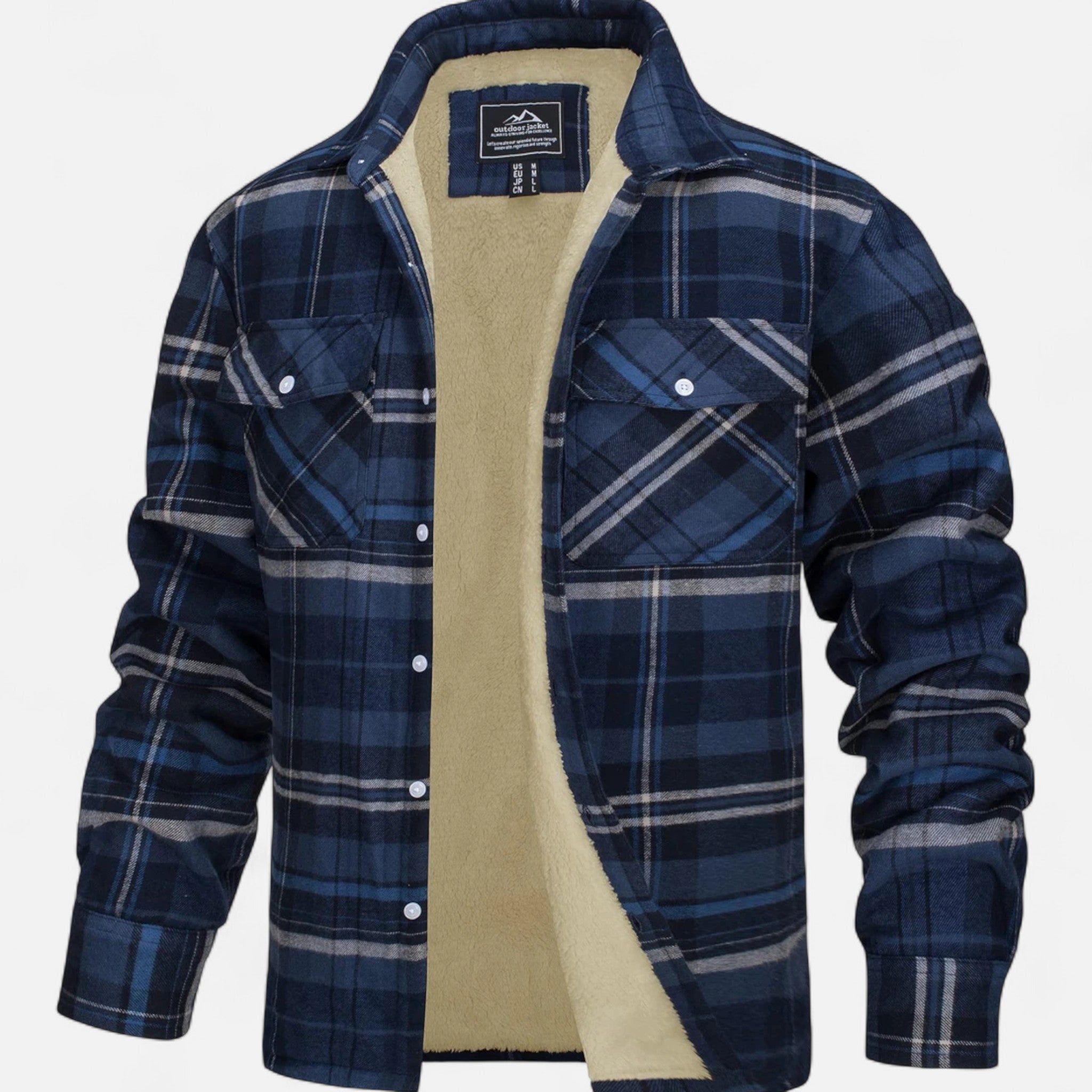 Ancienne Monde | Veste Flanelle Carreaux Homme