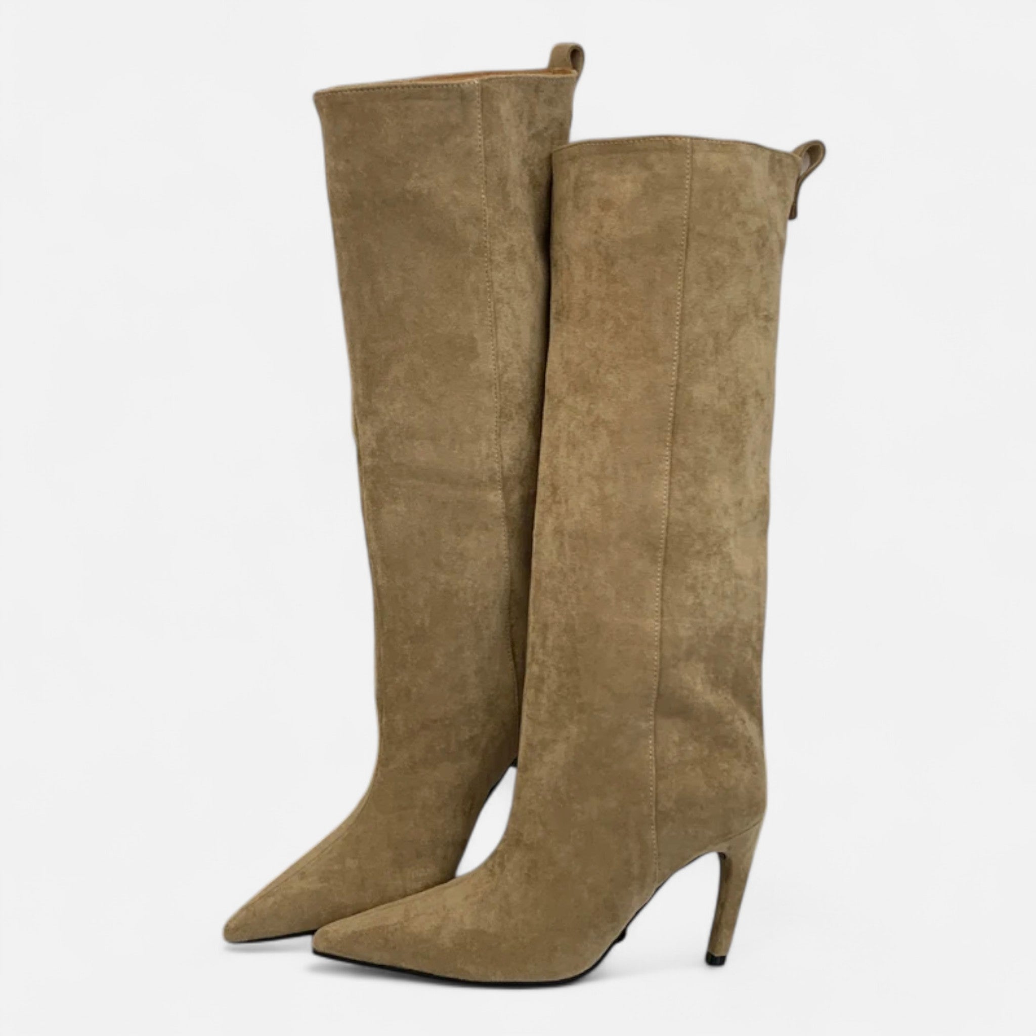 Ancienne Monde | Bottes Femme Longues Pointues Talon Aiguille