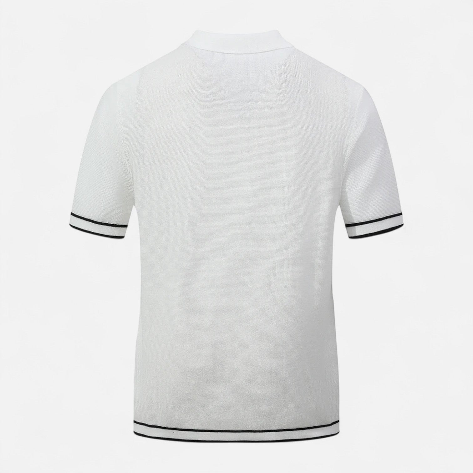 Ancienne Monde | Polo Rayé Rétro en Maille pour Homme