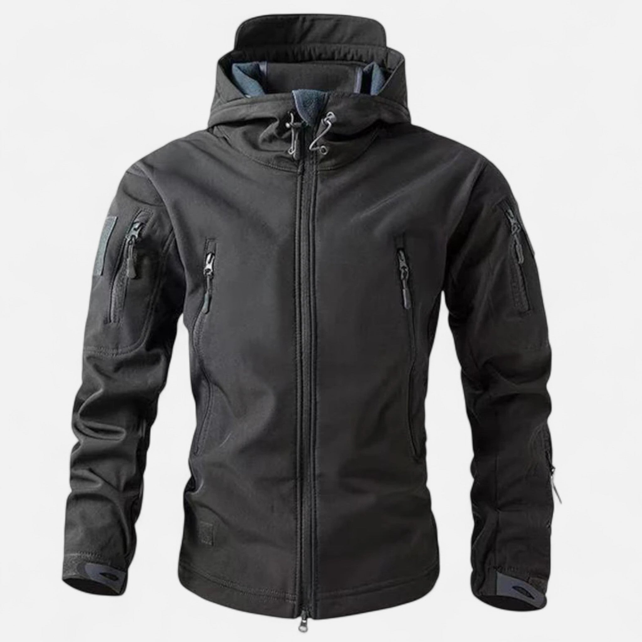 Ancienne Monde | Chaqueta Softshell Impermeable para Hombre con Capucha