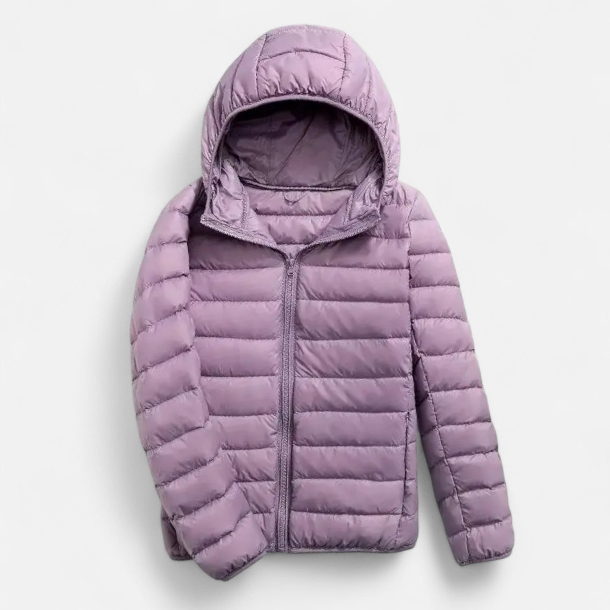 Ancient World | Elegant Women's Lightweight Hooded Down Jacket