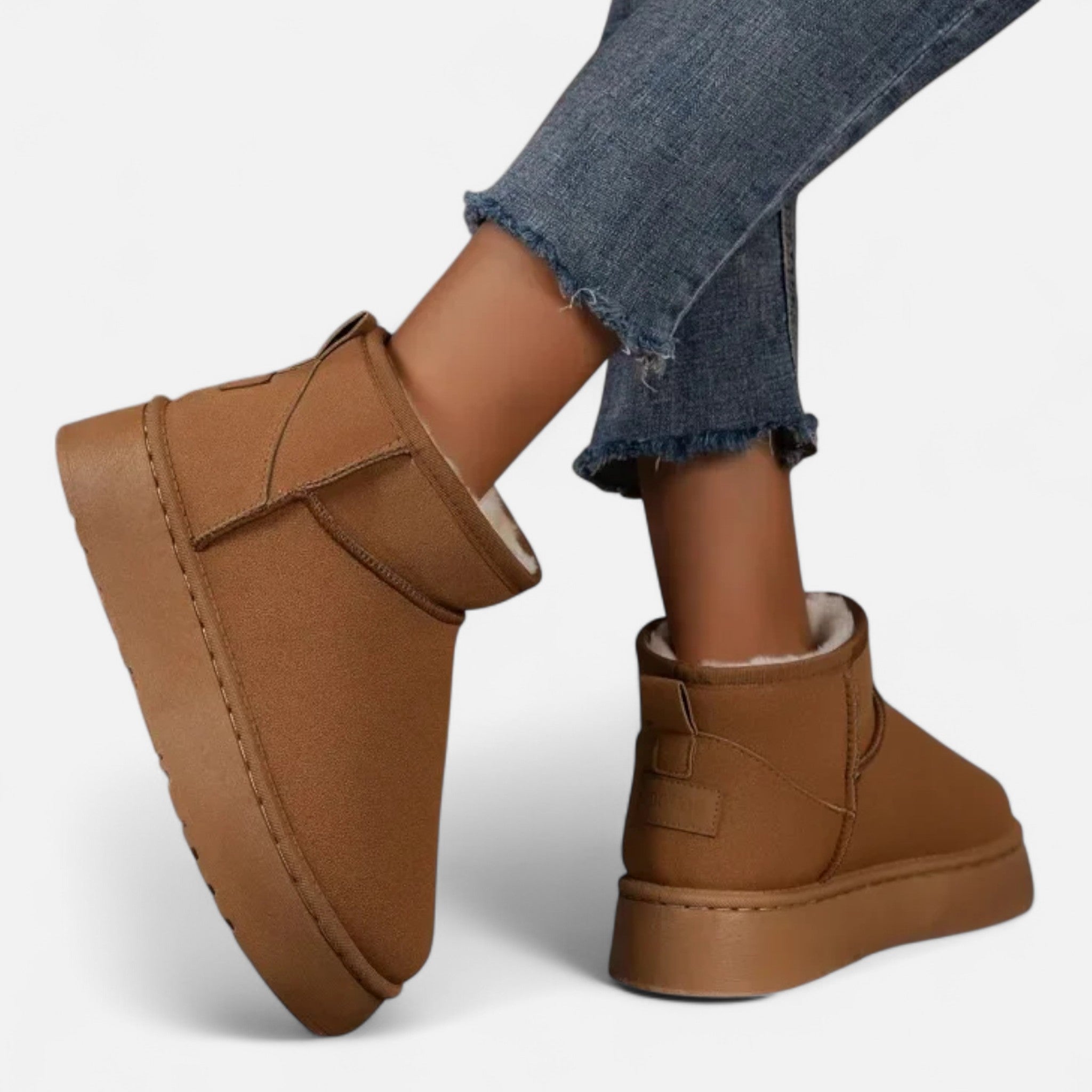 Ancienne Monde | Bottines Hiver Suédine et Doublure Chaude