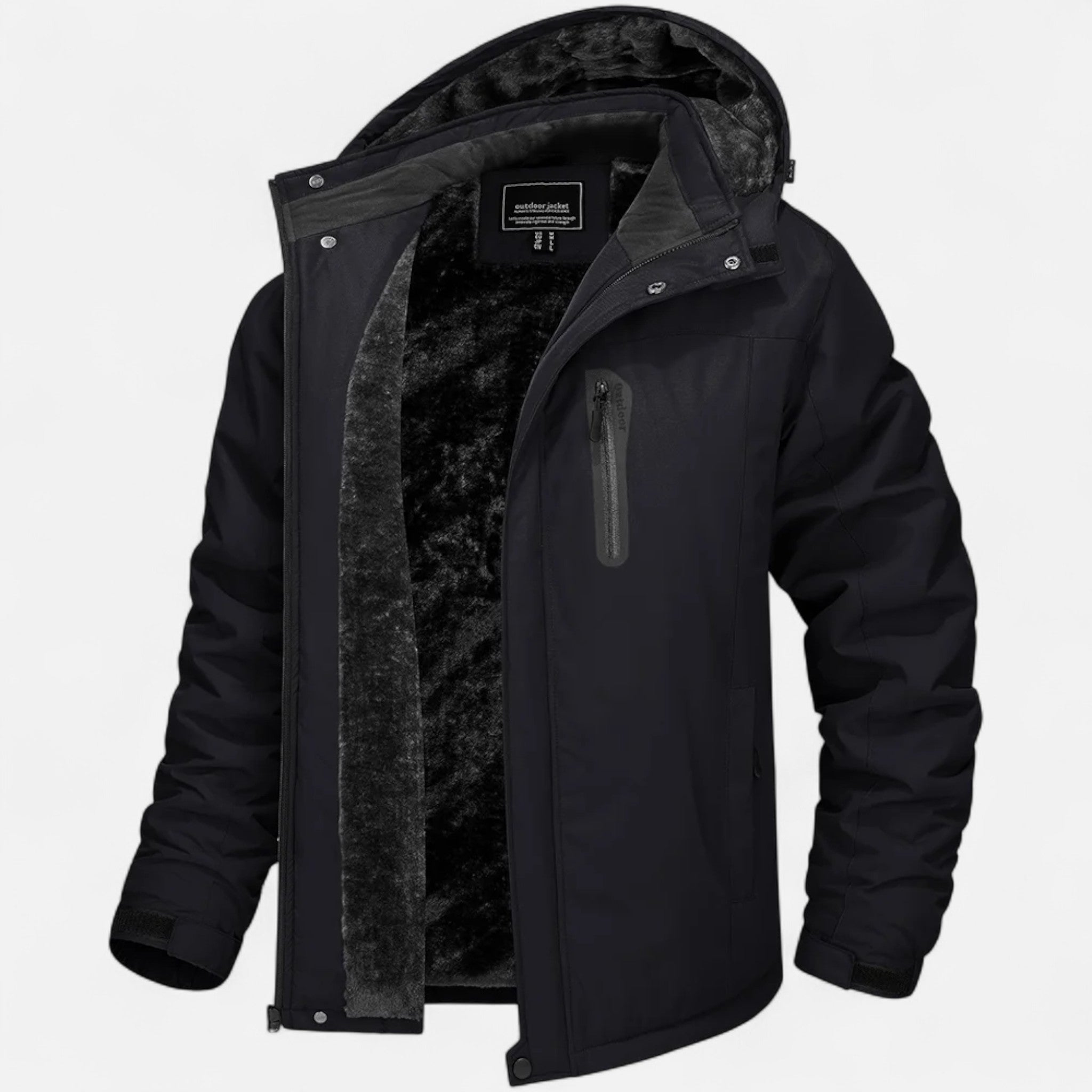 Ancienne Monde | Parka Hombre Invierno Impermeable con Forro Polar