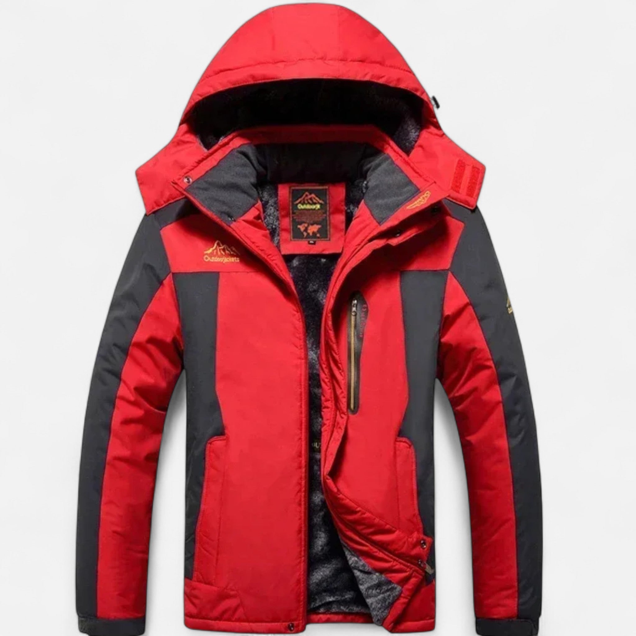 Ancienne Monde | Parka d’Hiver Homme à Capuche Imperméable