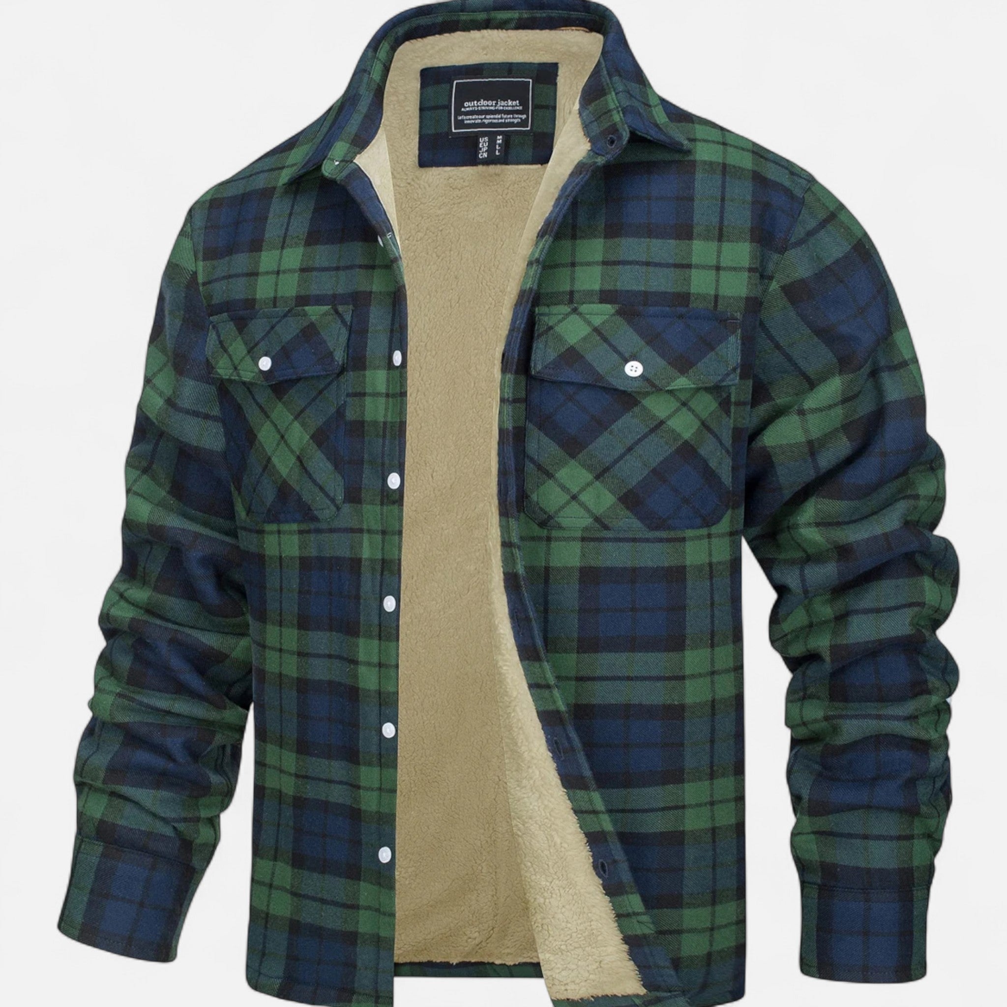 Ancienne Monde | Veste Flanelle Carreaux Homme