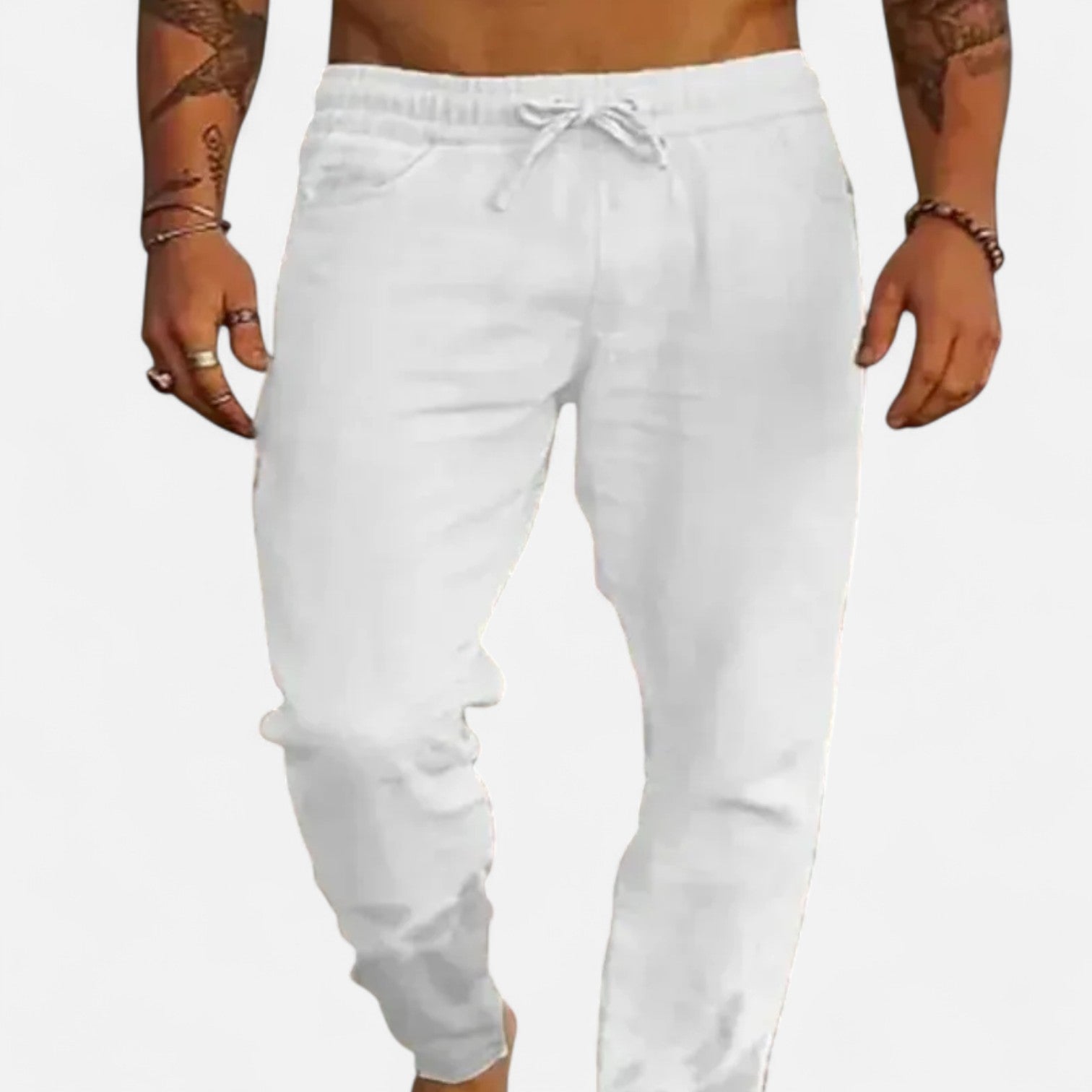 Ancienne Monde | Pantalon en Lin Homme – Confort Estival, Élégance Sans Effort
