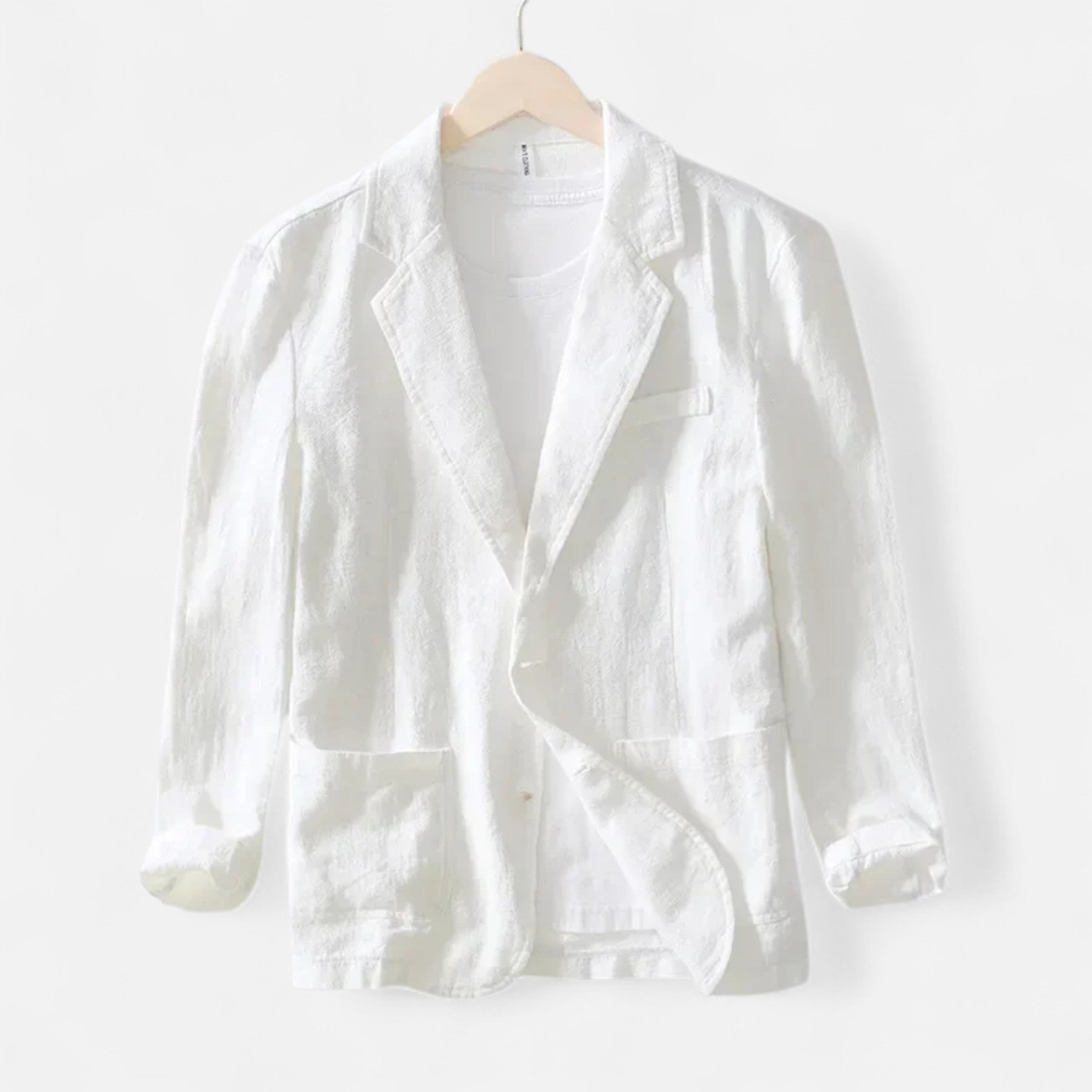 Ancienne Monde | Blazer Homme Lin Oversize Safari Chic