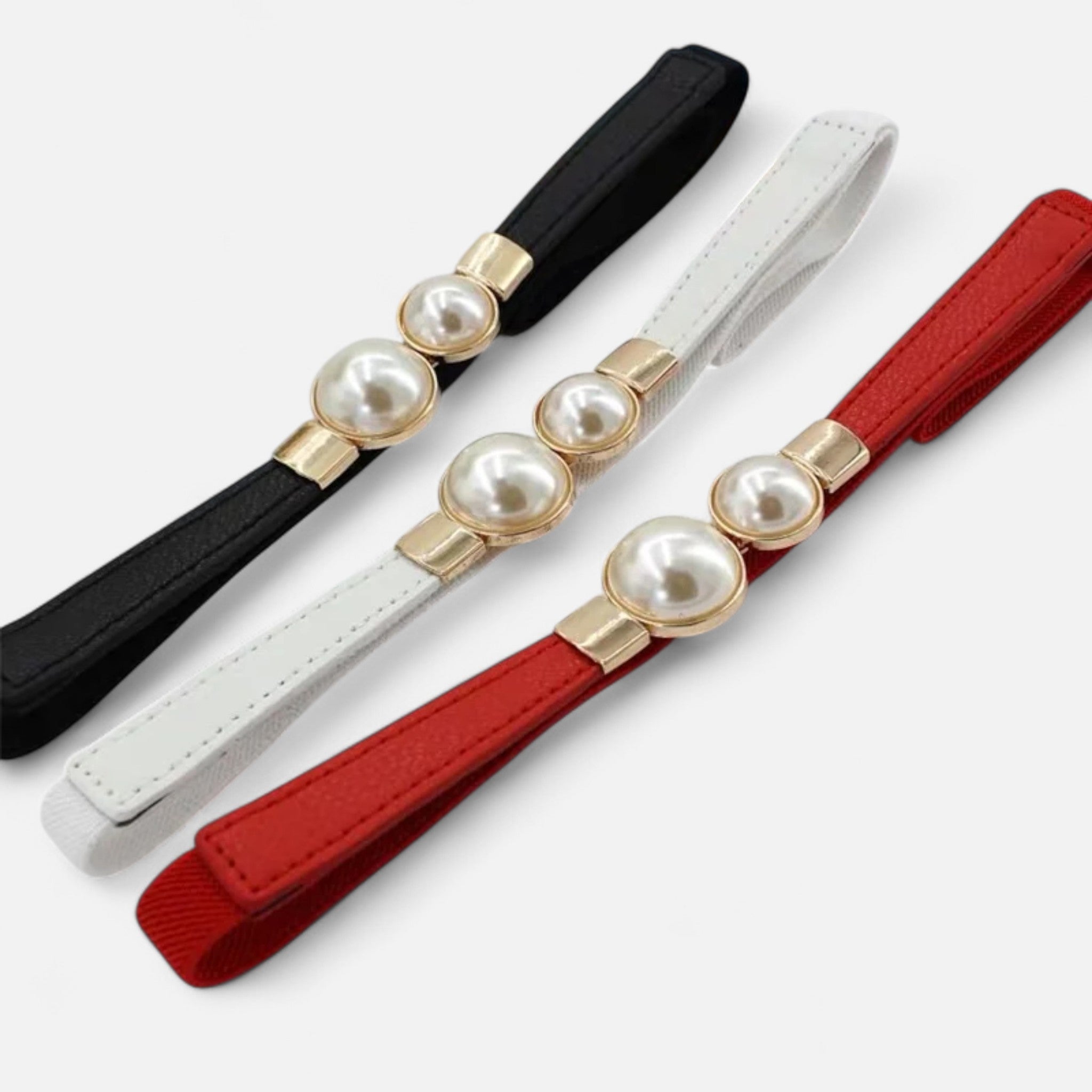 Ancienne Monde | Ceinture Femme Fine Perles Doubles