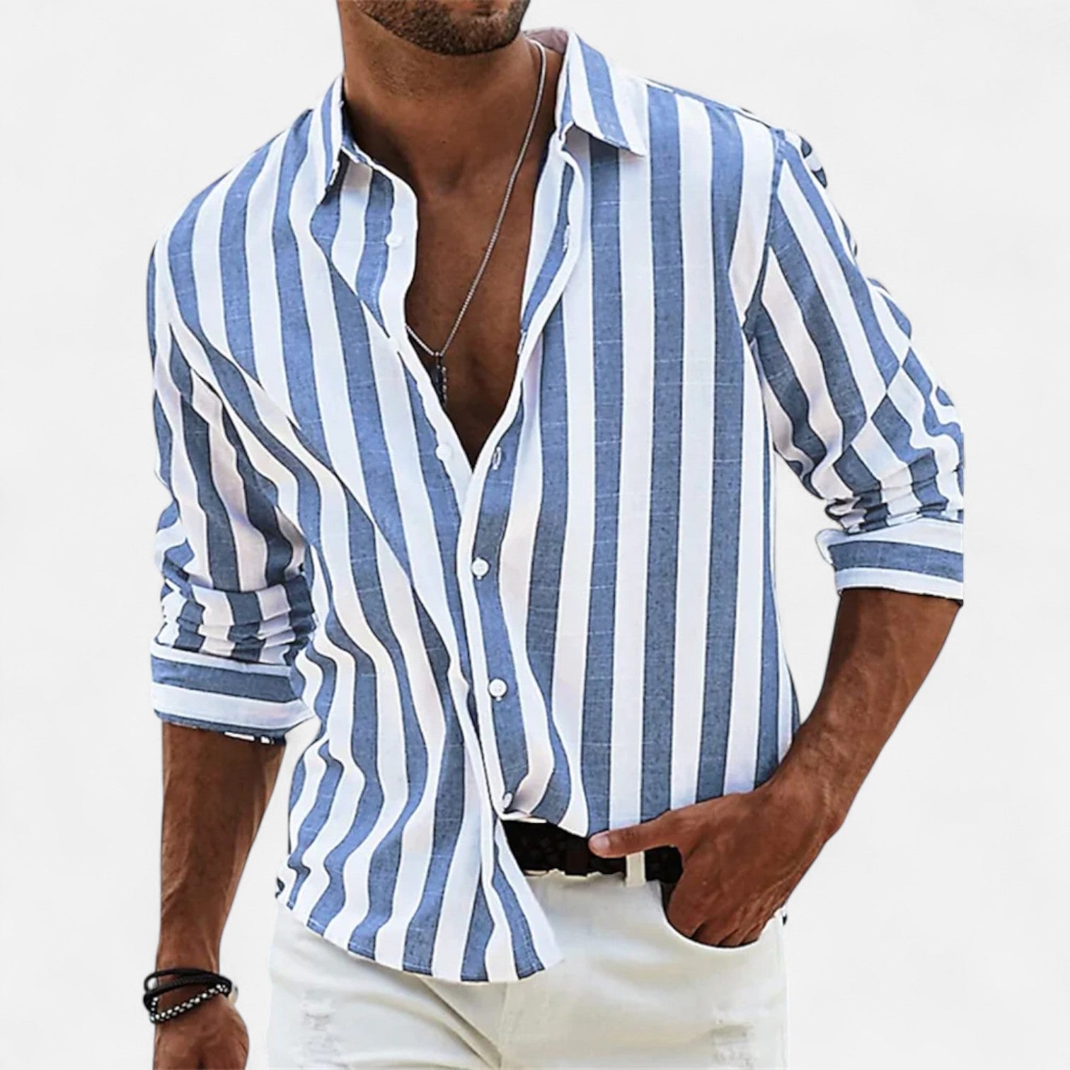 Ancienne Monde | Chemise Riviera en Lin pour Homme