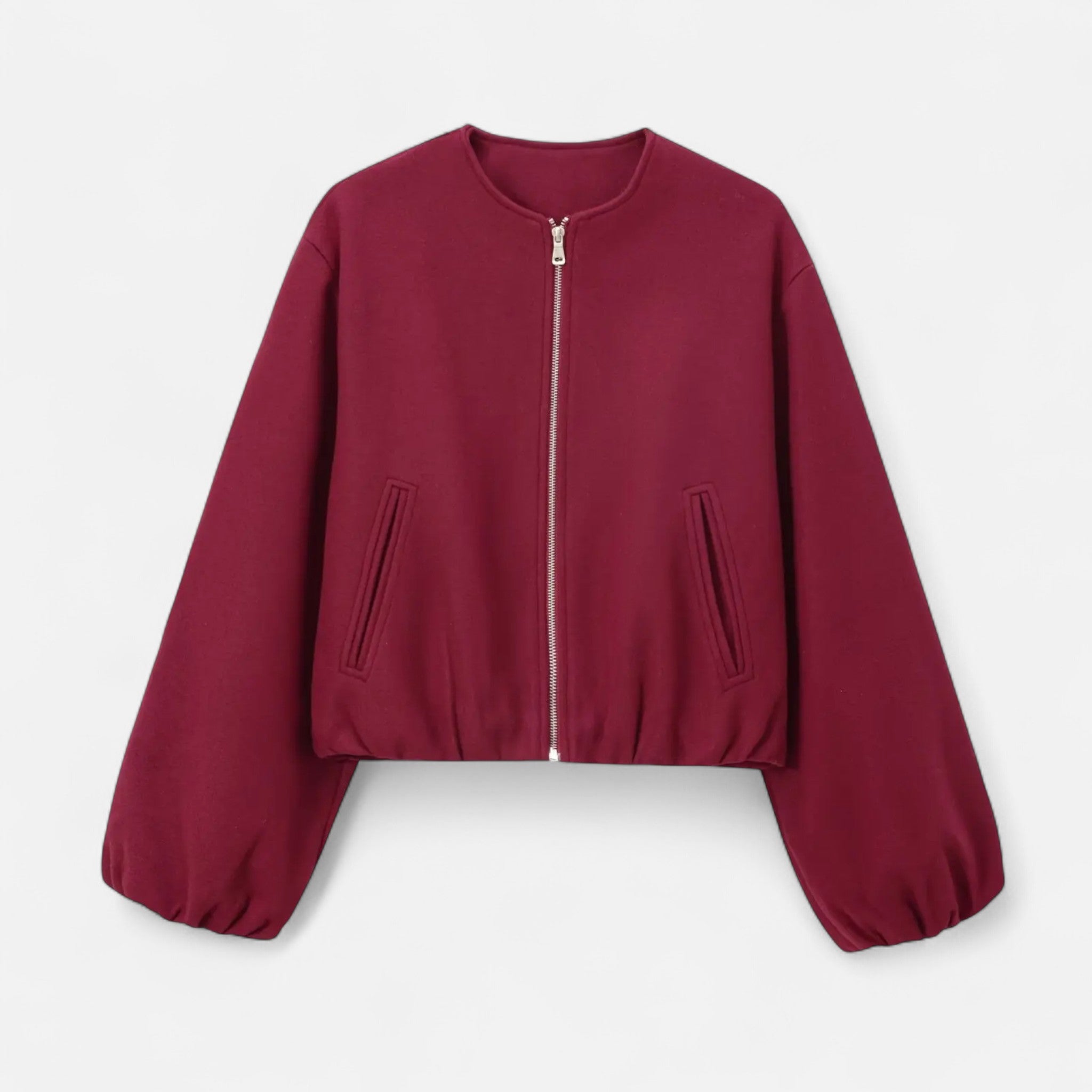Ancienne Monde | Blouson Femme Rond Zippé Rétro