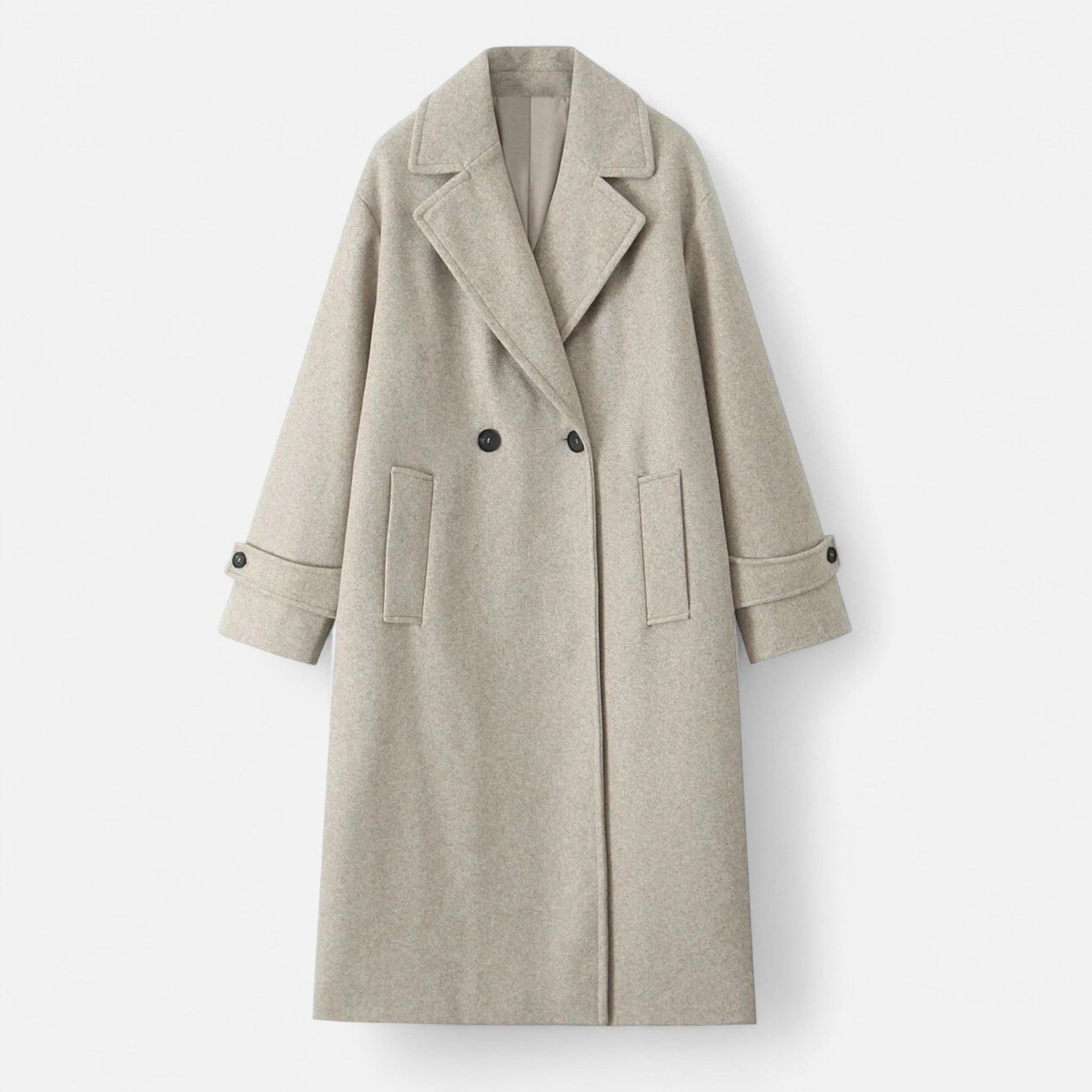 Ancienne Monde | Trench Classique Long Femme