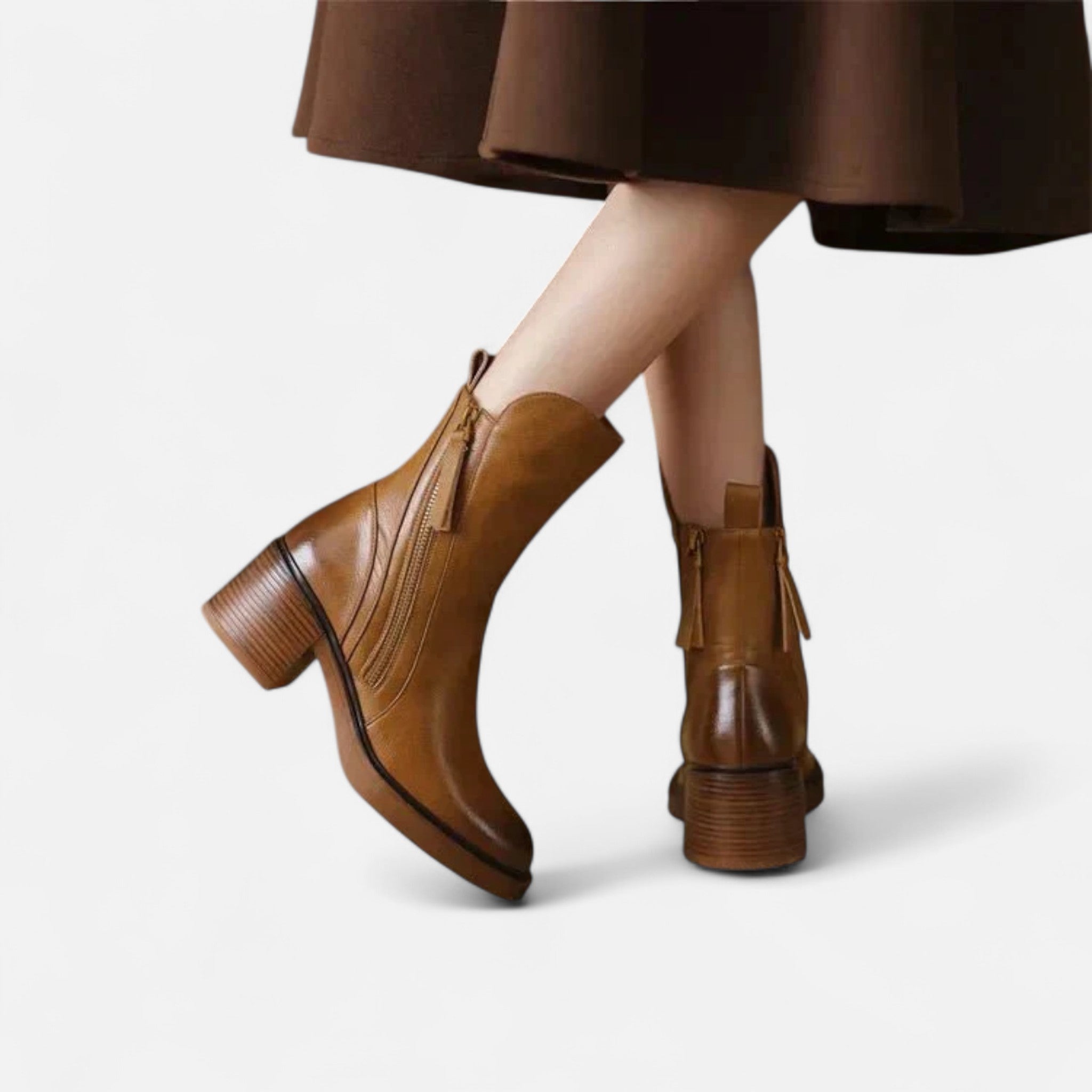 Ancienne Monde | Bottines Femme Élégantes Confort Premium