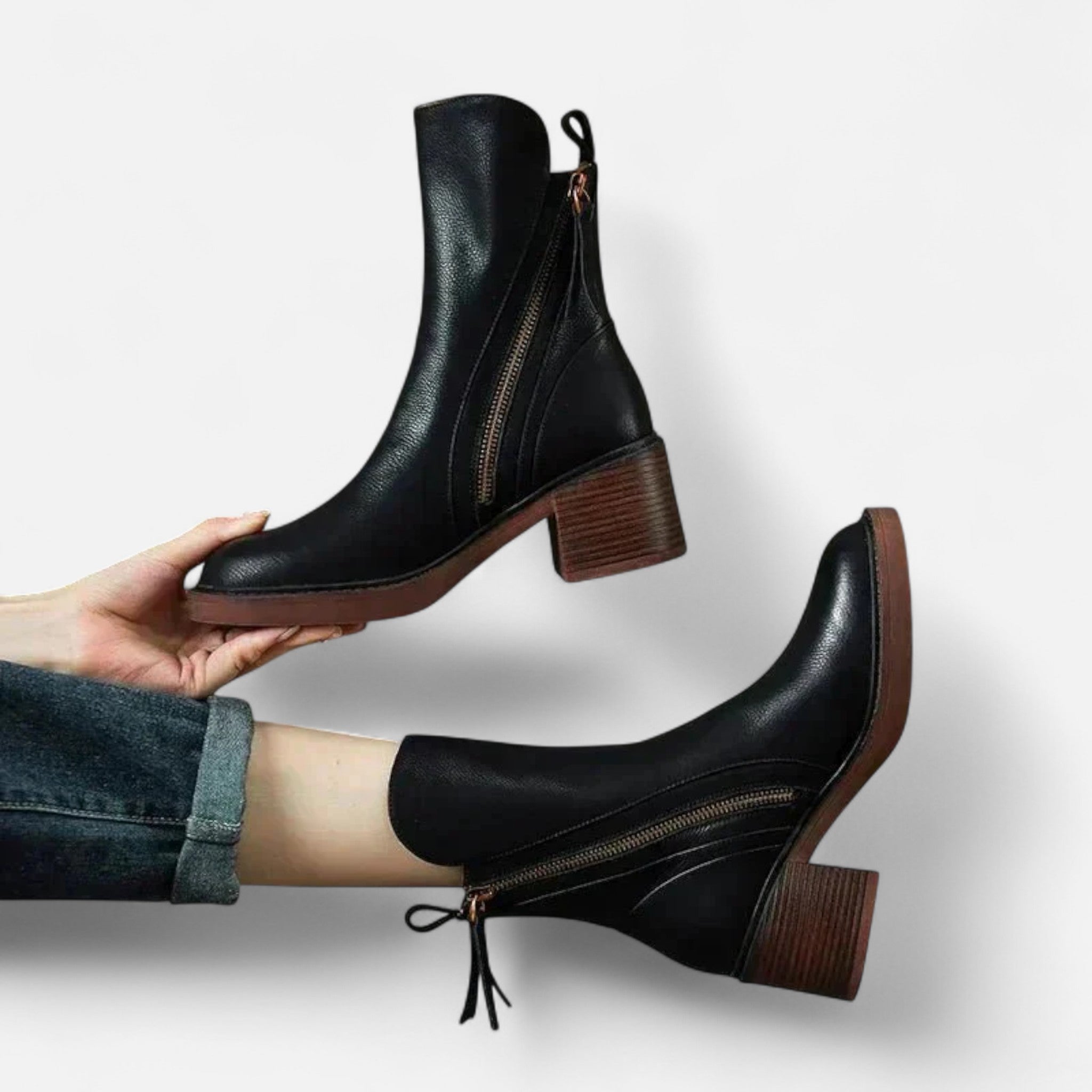 Ancienne Monde | Bottines Femme Élégantes Confort Premium
