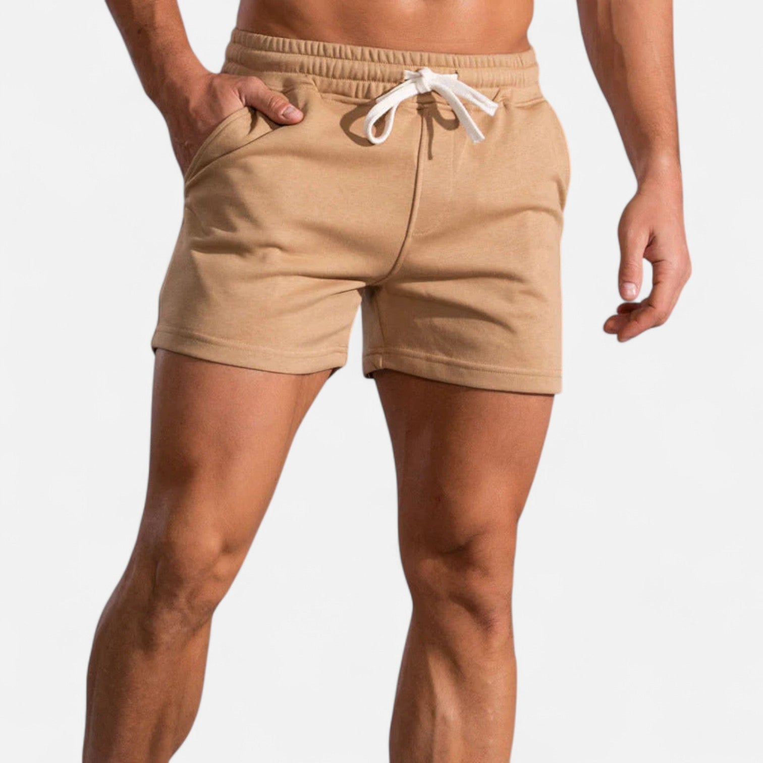 Ancienne Monde | Short d’Été à Taille Élastique pour Homme
