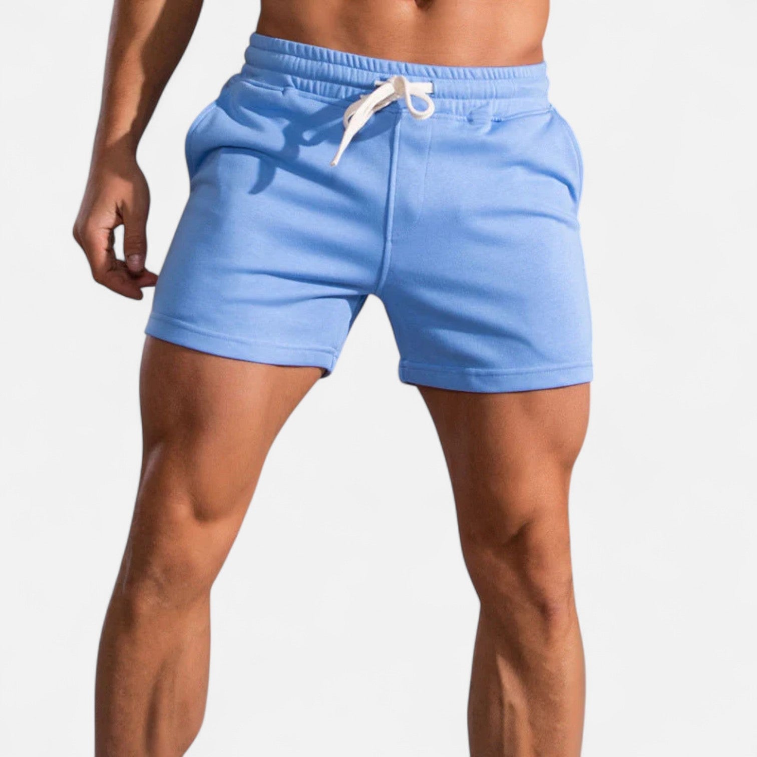 Ancienne Monde | Short d’Été à Taille Élastique pour Homme