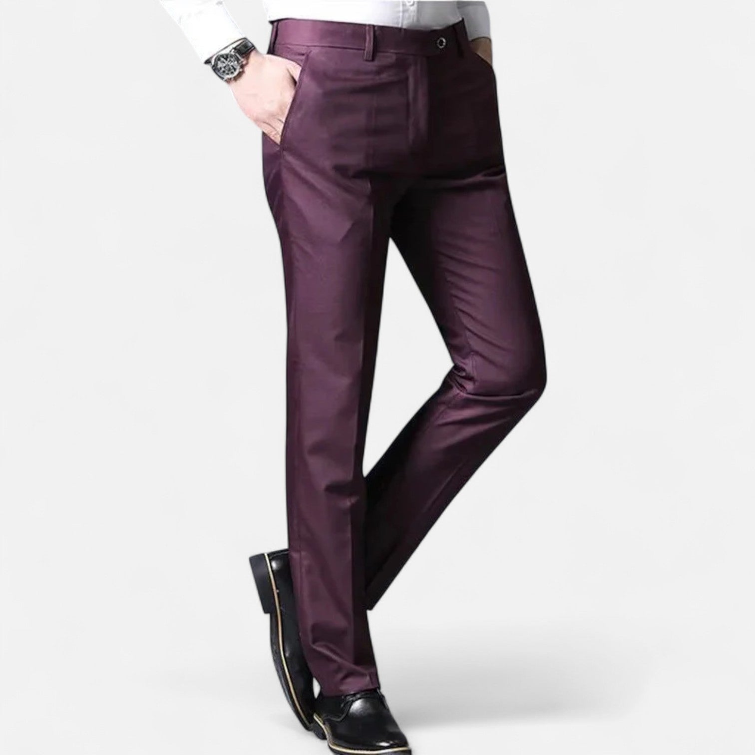 Ancienne Monde | Pantalon Tailleur Moderne pour Homme