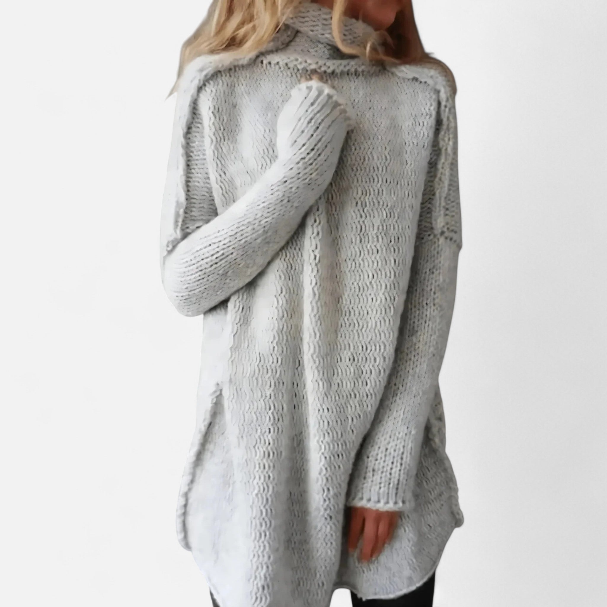 Ancienne Monde | Pull Femme Torsadé Tricoté Main en Maille Premium