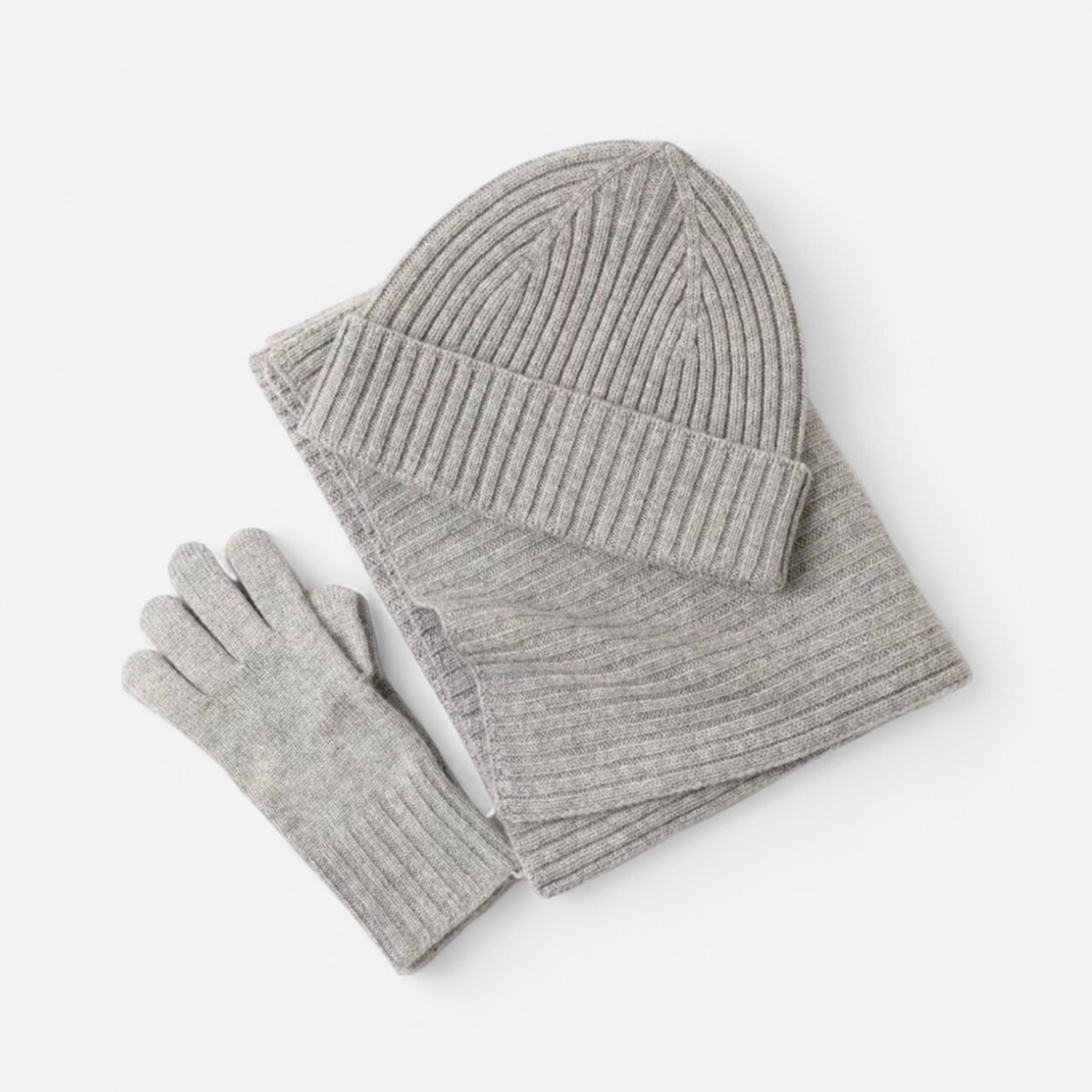 Ancienne Monde | Conjunto Frio Mulher Cachecol, Gorro, Luvas