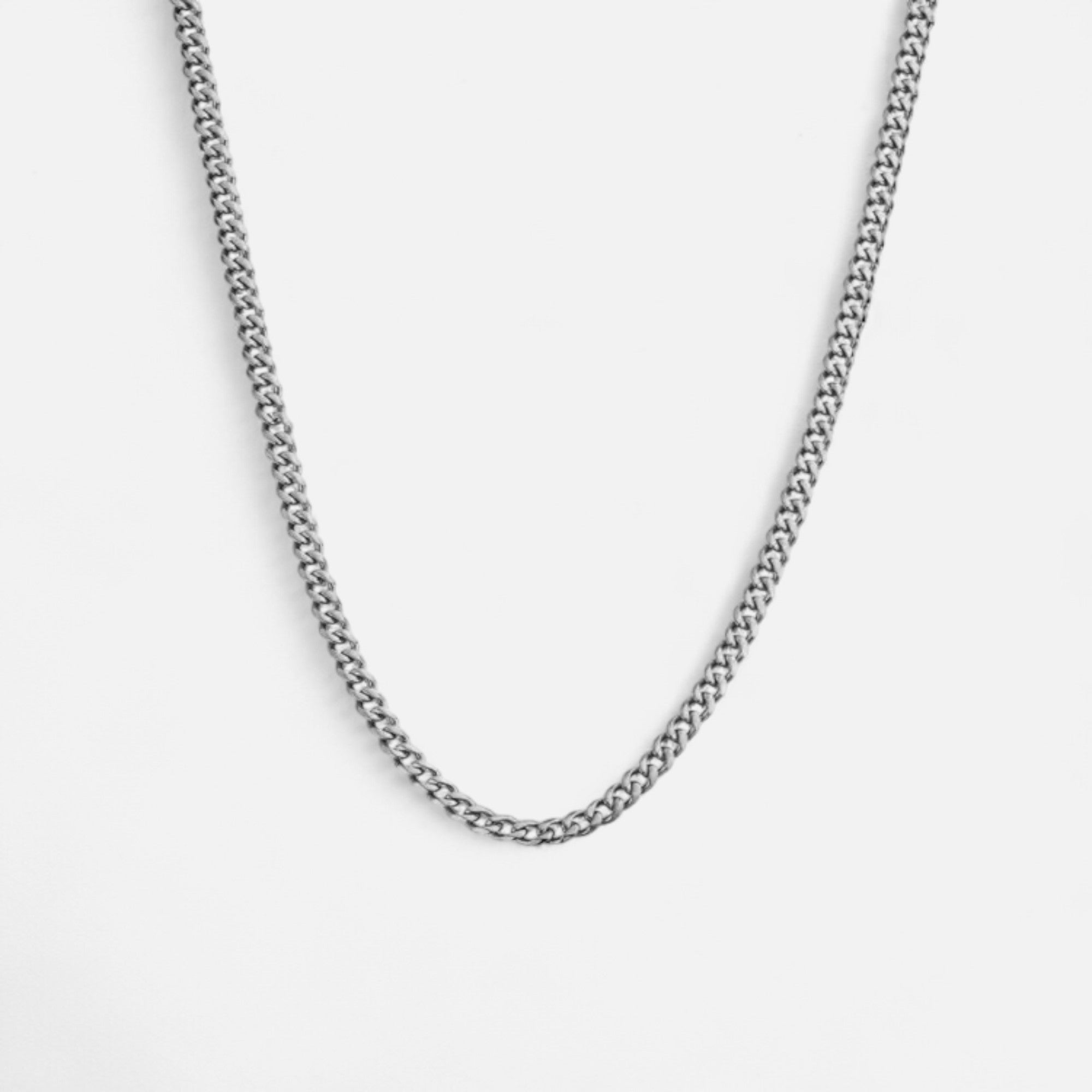 Ancienne Monde | Collier Héritage Homme Chaîne Cubaine Élégante