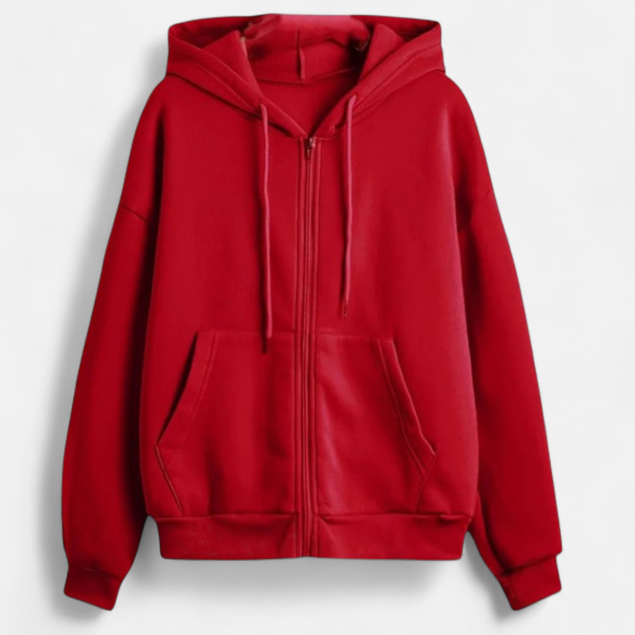 Ancienne Monde | Sweat com Capuz e Fecho de Correr Mulher