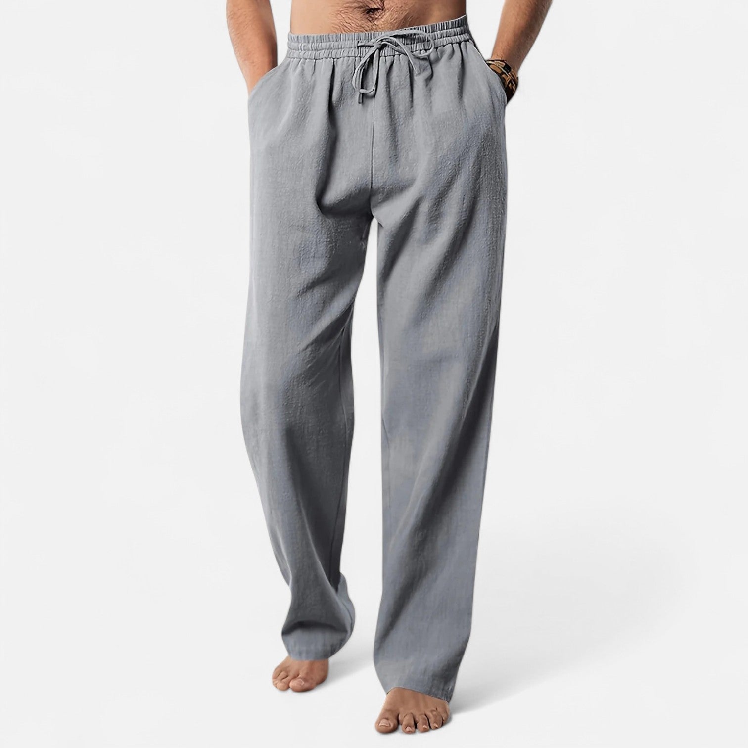 Ancienne Monde | Pantalon d’Été en Lin pour Homme