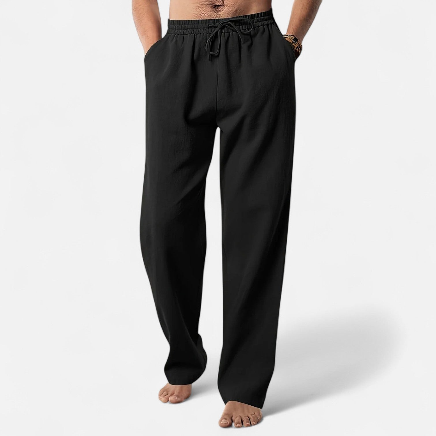 Ancienne Monde | Pantalon d’Été en Lin pour Homme