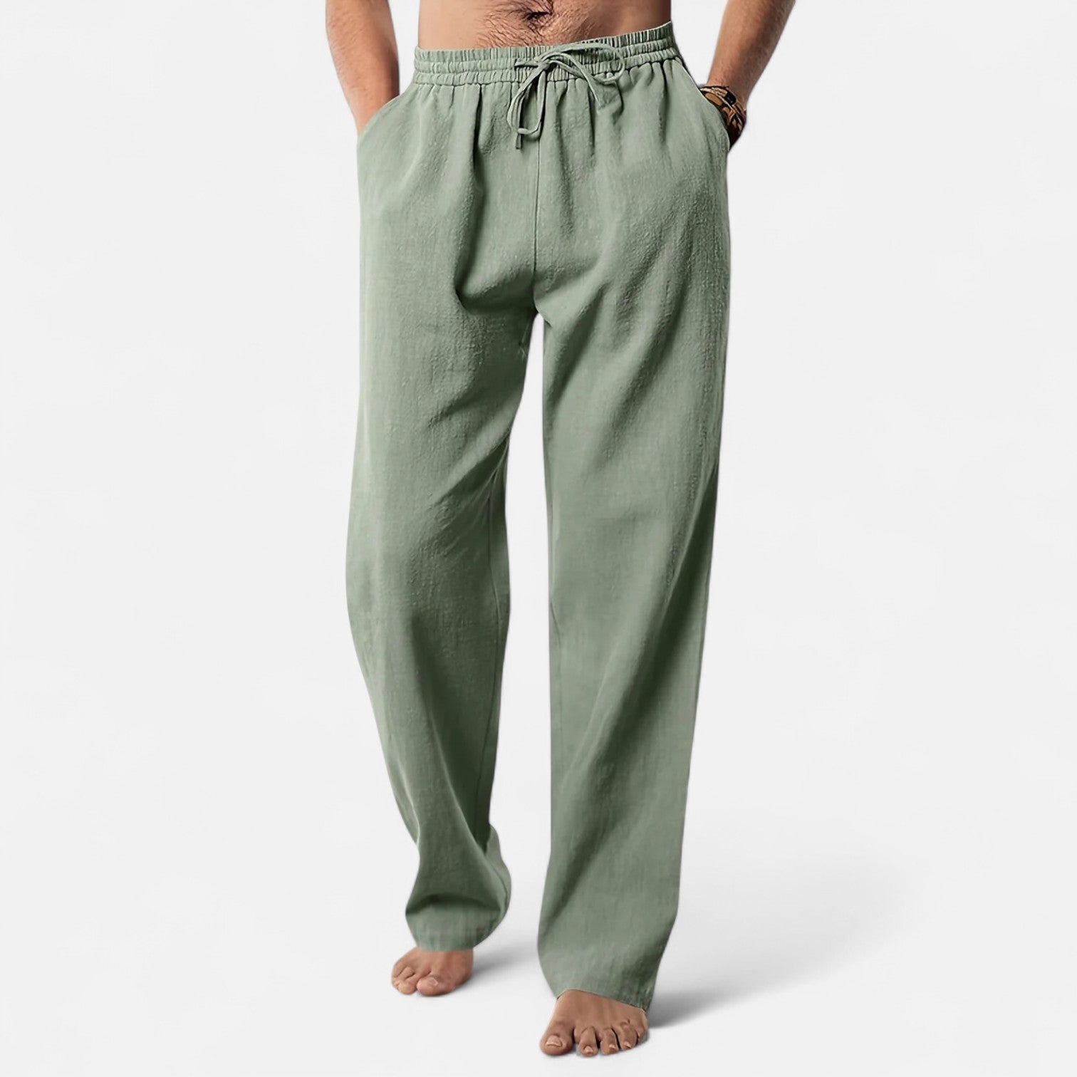 Ancienne Monde | Pantalon d’Été en Lin pour Homme