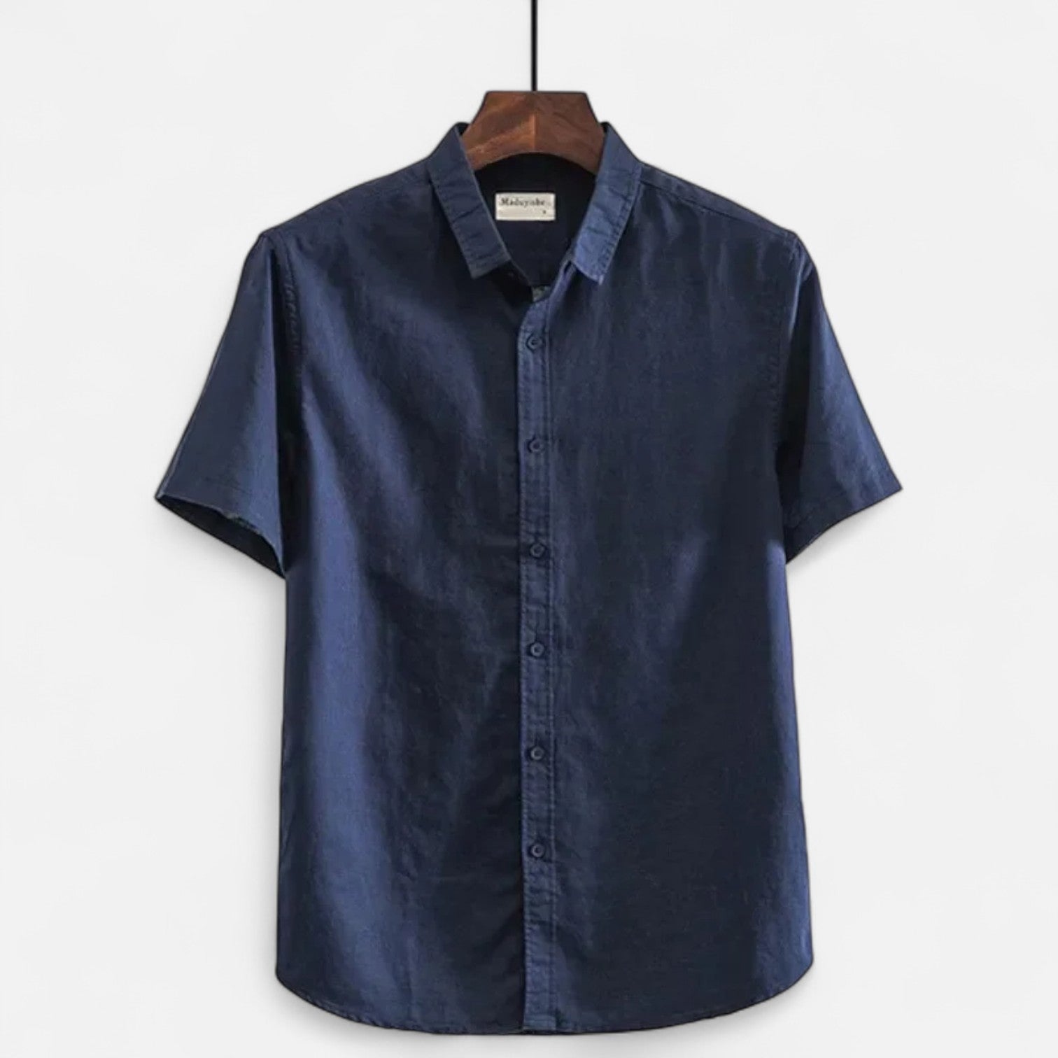 Ancienne Monde | Chemise à Manches Courtes en Lin pour Homme – Légèreté et Confort pour les Journées d’Été