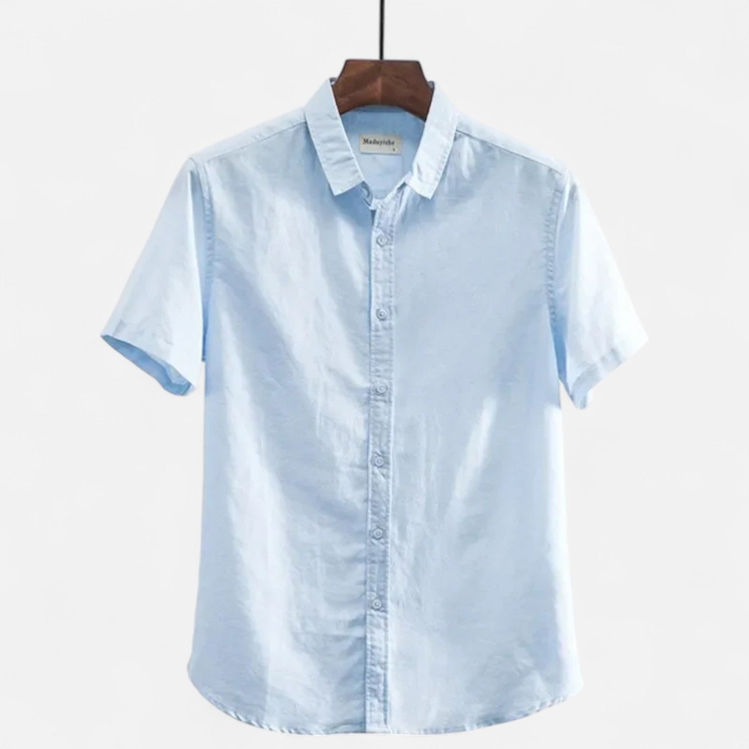 Ancienne Monde | Chemise à Manches Courtes en Lin pour Homme – Légèreté et Confort pour les Journées d’Été