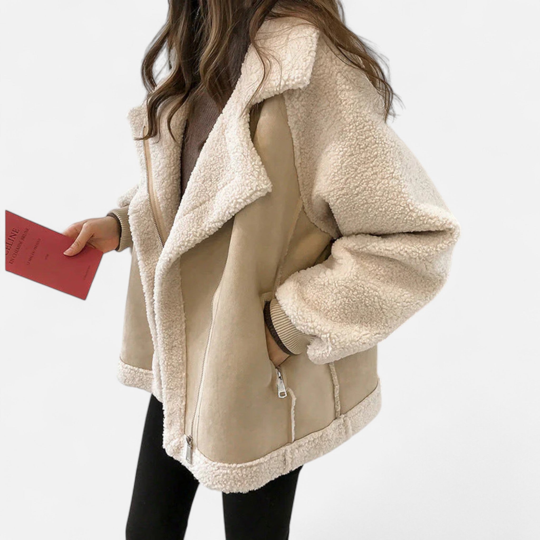 Ancienne Monde | Manteau Femme Classique en Daim Premium