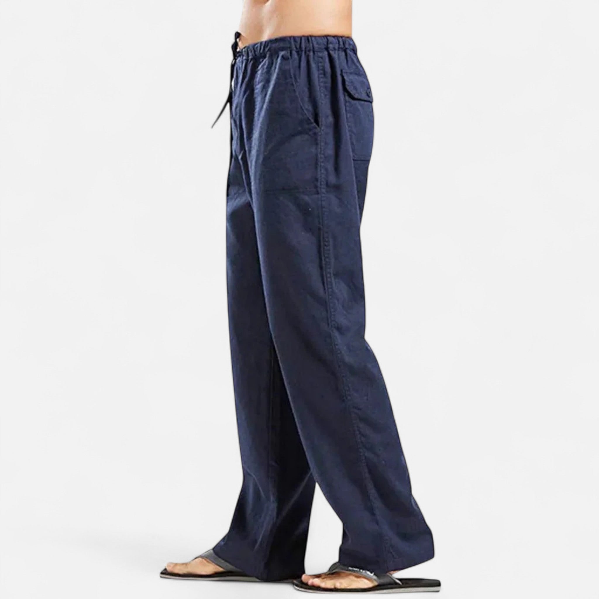 Ancienne Monde | Pantalon Homme Ample Coupe Décontractée Premium