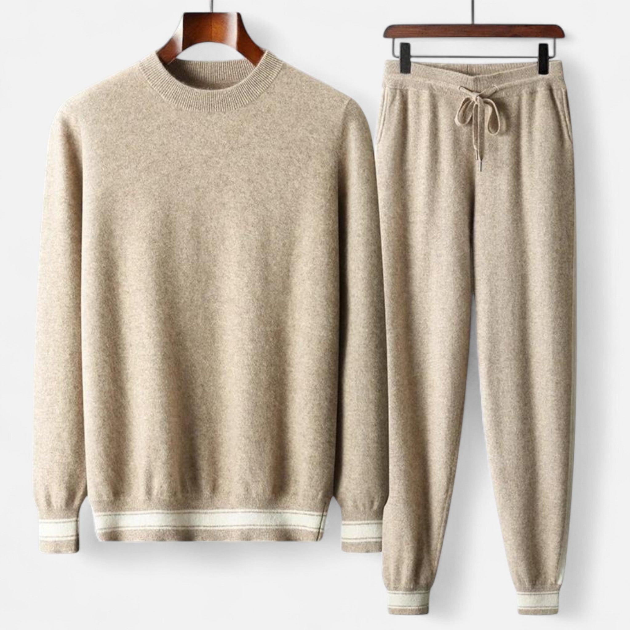 Ancienne Monde | Ensemble Homme Cachemire Pull & Pantalon